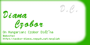 diana czobor business card